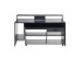 Schreibtisch >Thasos< in Schwarz - 160x92x70cm (BxHxT)
