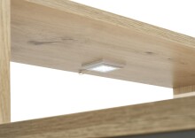 Schreibtisch >Thasos< in Grau - 182x92x70cm (BxHxT)