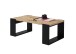 Couchtisch >August< in Artisan Eiche - 110x40x60cm (BxHxT)