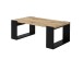 Couchtisch >August< in Artisan Eiche - 110x40x60cm (BxHxT)