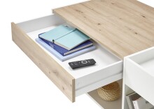 Couchtisch >Elfi< in Weiß - 110x44x60cm (BxHxT)