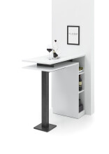 Bartisch >Billa< in Weiß - 108x103x50cm (BxHxT)