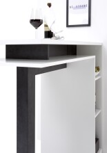 Bartisch >Billa< in Weiß - 108x103x50cm (BxHxT)