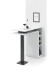 Bartisch >Billa< in Weiß - 108x103x50cm (BxHxT)