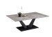Couchtisch >Gaya< in Grau aus Holzwerkstoff,Keramik,Metall - 120x40x80cm (BxHxT)