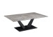 Couchtisch >Gaya< in Grau aus Holzwerkstoff,Keramik,Metall - 120x40x80cm (BxHxT)