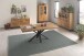 Esstisch >Eastbourne< in Eiche aus Massivholz,Metall - 200x76x100cm (BxHxT)
