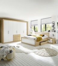 Kleiderschrank >Frieda< in Artisan Eiche - 289x225x59cm (BxHxT)