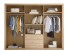 Kleiderschrank >Frieda< in Artisan Eiche - 289x225x59cm (BxHxT)