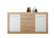 Sideboard >Frieda< in Artisan Eiche - 168x89x46cm (BxHxT)