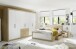 Bett >Frieda< in Artisan Eiche - 307x94x206cm (BxHxT)