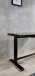 Schreibtisch >Livadia< in Schwarz aus Stahl,Glas - 120x72x60cm (BxHxT)