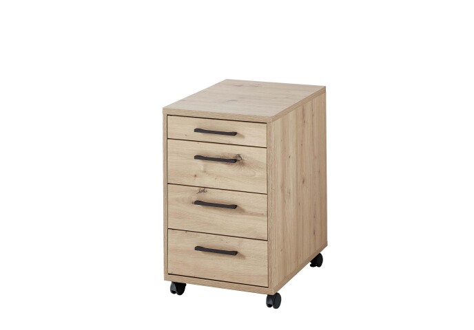 Rollcontainer >Imke< in Artisan - 43x68x55cm (BxHxT)