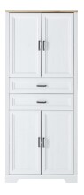 Aktenschrank >Jasmin< in Pinie hell - 86x204x38cm...