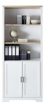 Aktenschrank >Jasmin< in Pinie hell - 86x204x38cm...