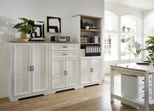Aktenschrank >Jasmin< in Pinie hell - 86x127x38cm (BxHxT)