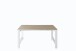 Schreibtisch >Jasmin< in Pinie hell - 160x76x80cm (BxHxT)