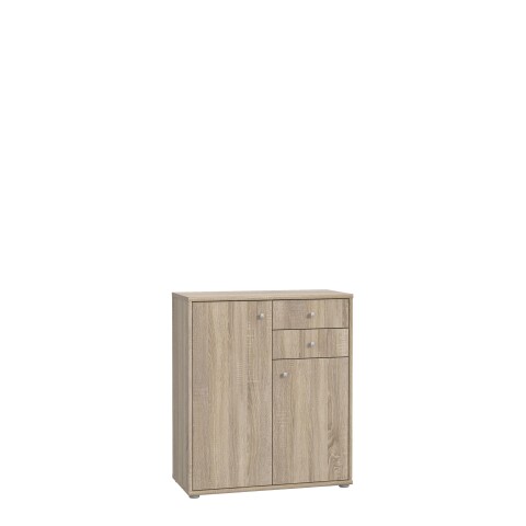 Kommode >Tembi< in Sonoma Eiche - 73,7x85,5x34,8cm (BxHxT)