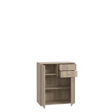 Kommode >Tembi< in Sonoma Eiche - 73,7x85,5x34,8cm (BxHxT)