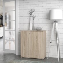 Kommode >Tembi< in Sonoma Eiche - 73,7x85,5x34,8cm (BxHxT)