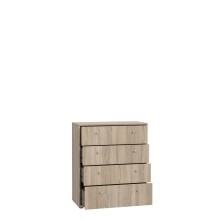 Kommode >Tembi< in Sonoma Eiche - 73,7x85,5x34,8cm (BxHxT)