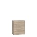 Kommode >Tembi< in Sonoma Eiche - 73,7x85,5x34,8cm (BxHxT)