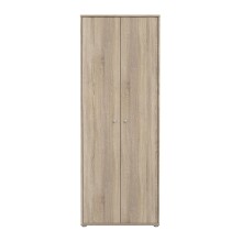 Aktenschrank >Tembi< in Sonoma Eiche - 73,7x197,5x34,8cm (BxHxT)