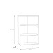 Regal >Tembi< in Sonoma Eiche - 73.7x111.1x34.8cm (BxHxT)