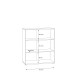 Regal >Tembi< in Sonoma Eiche - 73,7x85,5x34,8cm (BxHxT)