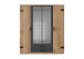 Kleiderschrank >Cheston< in Plankeneiche - 180x198x58cm (BxHxT)