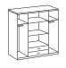 Kleiderschrank >Cheston< in Plankeneiche - 180x198x58cm (BxHxT)