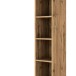 Seitenregal >Oulu< in Wotaneiche - 25x130x35cm (BxHxT)