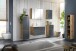 Seitenregal >Oulu< in Wotaneiche - 25x130x35cm (BxHxT)
