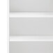 Hängeschrank >Kopenhagen< in Matt Weiß - 40x64x20cm (BxHxT)