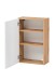 Hängeschrank >Kopenhagen< in Matt Weiß - 40x64x20cm (BxHxT)