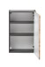 Hängeschrank >Kopenhagen< in Wotaneiche - 40x64x20cm (BxHxT)