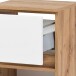 Unterschrank >Kopenhagen< in Matt Weiß - 40x79x35cm (BxHxT)