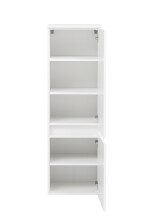 Midischrank >Kopenhagen< in Matt Weiß -...