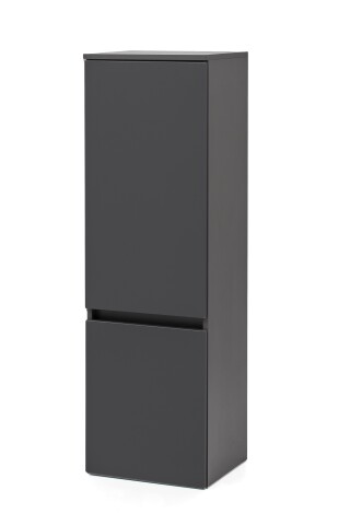 Midischrank >Kopenhagen< in Matt Grau - 40x130x35cm (BxHxT)