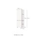 Midischrank >Kopenhagen< in Wotaneiche - 40x130x35cm (BxHxT)