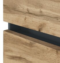 Midischrank >Kopenhagen< in Wotaneiche - 40x130x35cm (BxHxT)