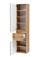 Seitenschrank >Kopenhagen< in Wotaneiche - 40x180x35cm (BxHxT)