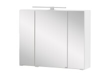 Spiegelschrank >Kopenhagen< in Weiß -...