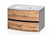 Waschtisch-Set >Kopenhagen< in Wotaneiche - 80x53x49cm (BxHxT)