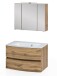 Badezimmer-Set >Kopenhagen< in Wotaneiche - 80x200x49cm (BxHxT)