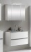 Badezimmer-Set >Kopenhagen< in Matt Weiß - 80x200x49cm (BxHxT)