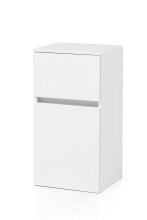 Badezimmer-Set >Kopenhagen< in Matt Weiß - 80x200x49cm (BxHxT)