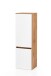 Badezimmer-Set >Kopenhagen< in Matt Weiß - 80x200x49cm (BxHxT)