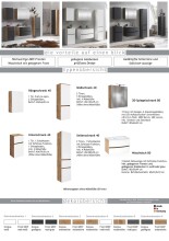 Badezimmer-Set >Kopenhagen< in Wotaneiche - 80x200x49cm (BxHxT)