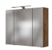 Badezimmer-Set >Kopenhagen< in Wotaneiche - 80x200x49cm (BxHxT)